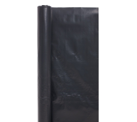 Plėvelė polietileno, juoda 100 mkr. 3 m x 120 m (360kv.m.)
